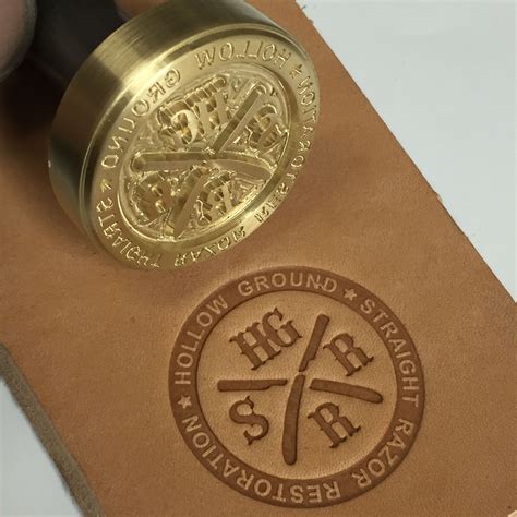 custom leather stamps